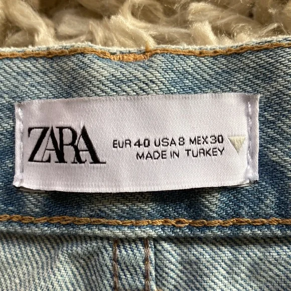 Zara Wide Leg Jeans - Picture 3 of 10